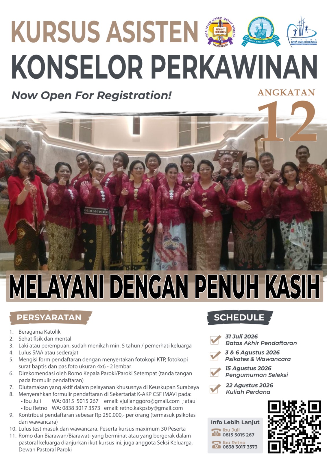 Kursus Asisten Konselor Perkawinan 